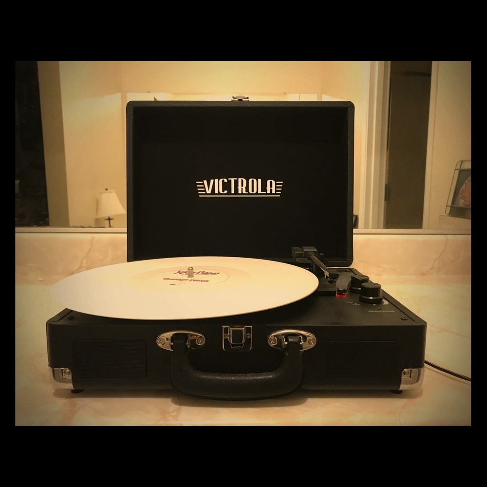 Brand new Victrola record player